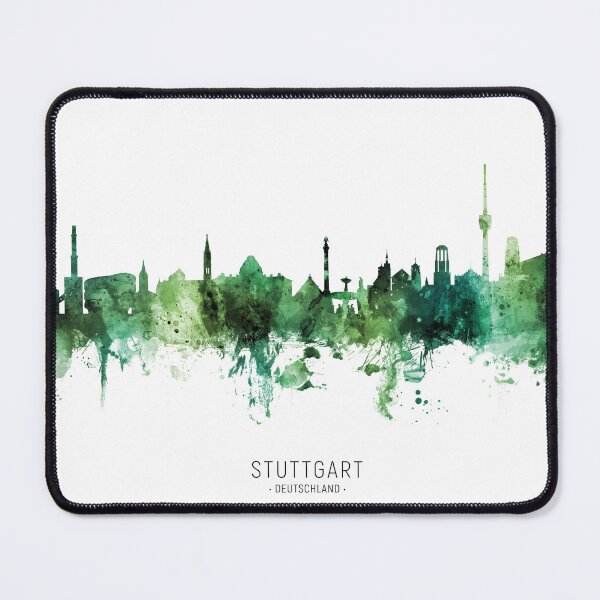 Item preview, Stuttgart Germany Skyline designed and sold by ArtPrints.