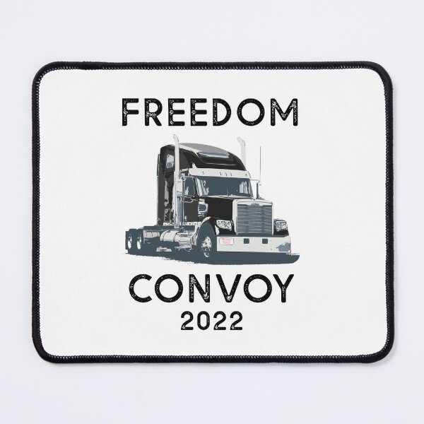Item preview, Freedom Convoy 2022 In Support of Truckers Mandate Freedom designed and sold by happy gift art.