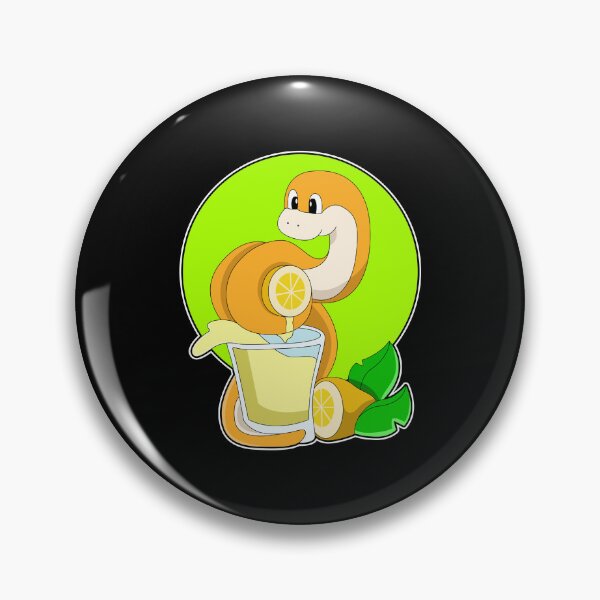 Item preview, Snake with Glass of Lemon juice designed and sold by Snabdesign84.