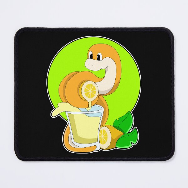 Item preview, Snake with Glass of Lemon juice designed and sold by Snabdesign84.