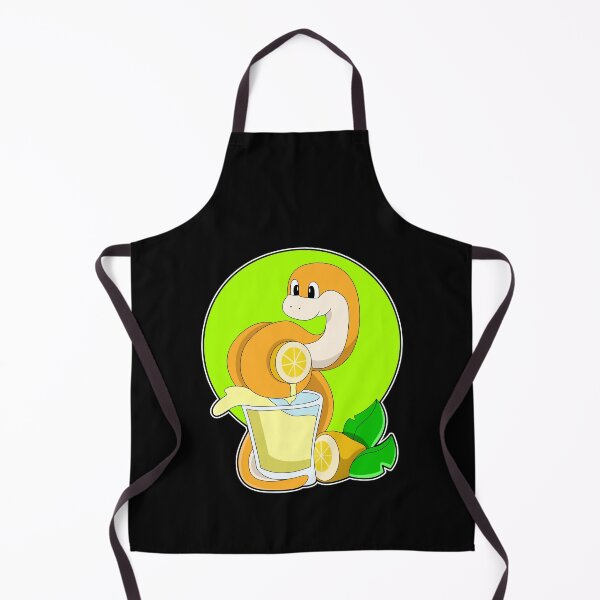 Item preview, Snake with Glass of Lemon juice designed and sold by Snabdesign84.