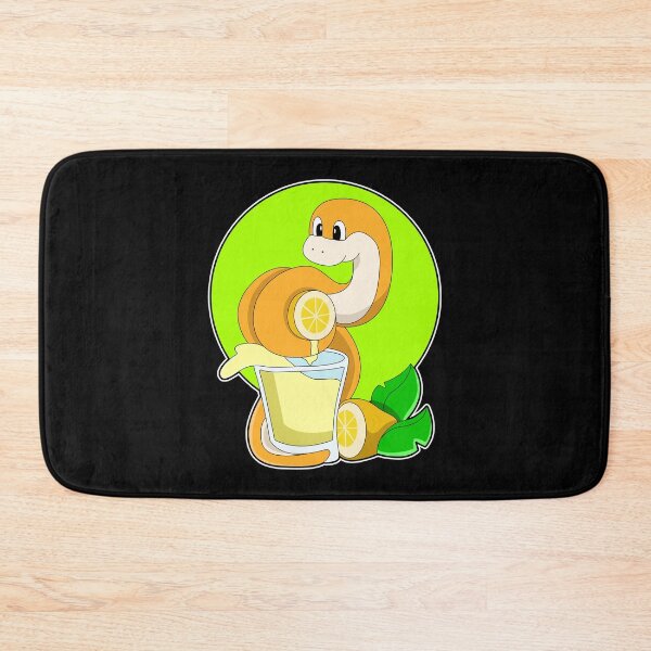 Item preview, Snake with Glass of Lemon juice designed and sold by Snabdesign84.