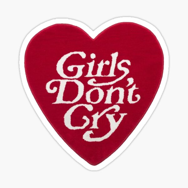 girls don't cry ステッカー | hendriknater.design