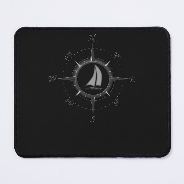 Item preview, Sailboat And Compass Rose Essential T-Shirt designed and sold by RicoSchaubeck.