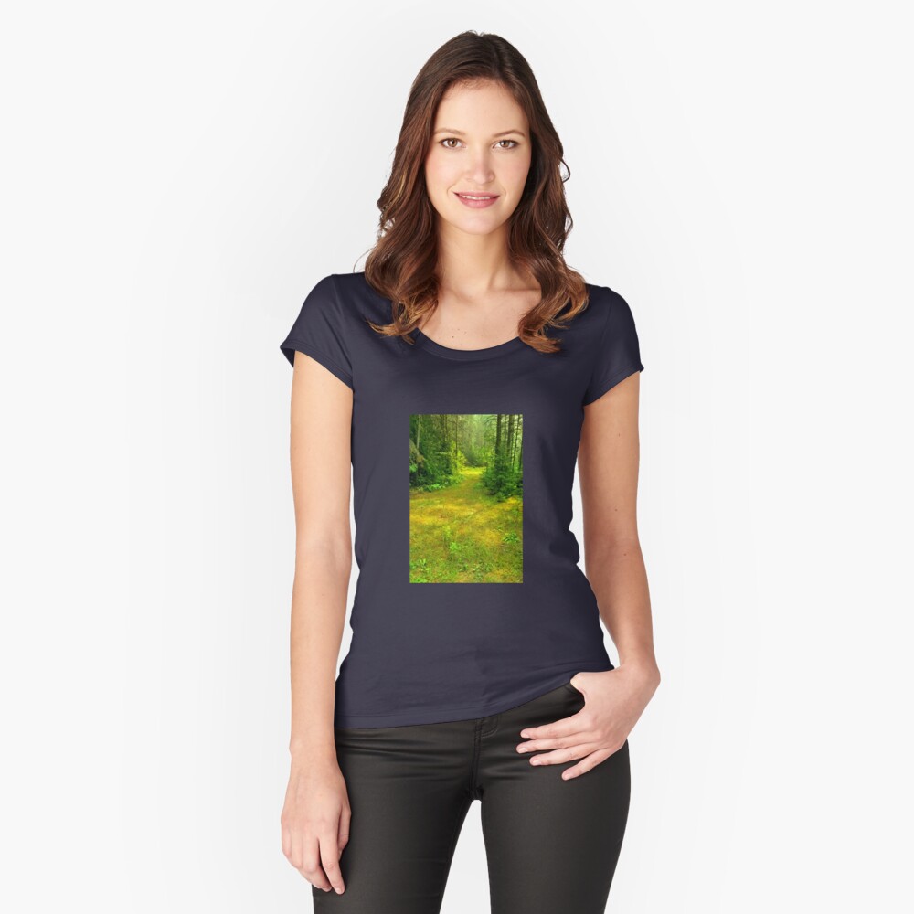 Item preview, Fitted Scoop T-Shirt designed and sold by Mallorn.