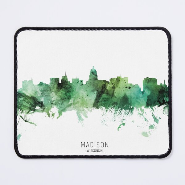 Item preview, Madison Wisconsin Skyline designed and sold by ArtPrints.