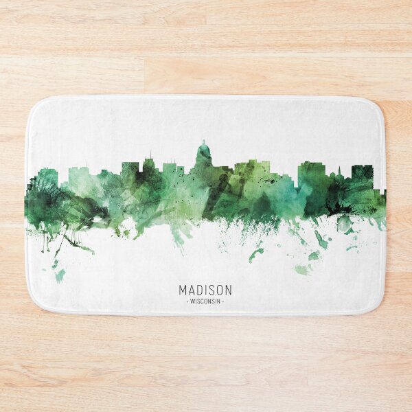 Item preview, Madison Wisconsin Skyline designed and sold by ArtPrints.