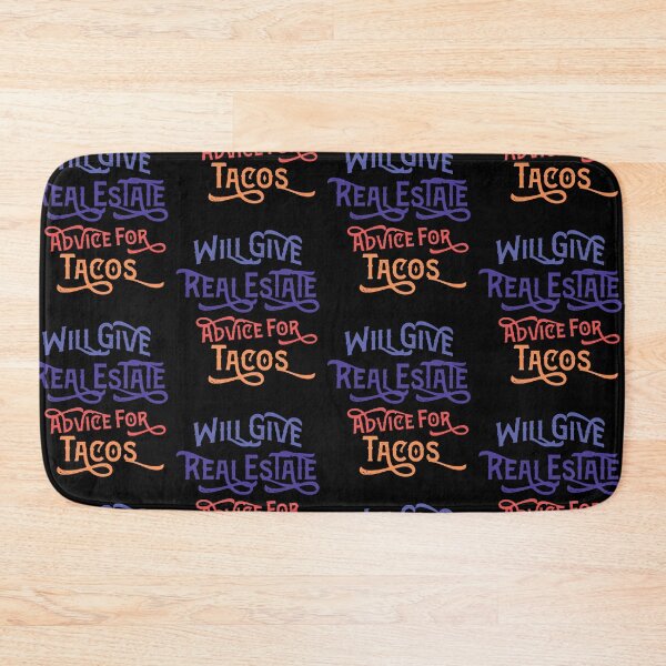 Item preview, Simple Will Give Real Estate Advice For Tacos Cool Colorful Distressed Tacos Lovers Gift Funny Tacos Saying designed and sold by pedrored369.