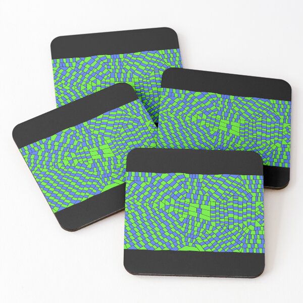Item preview, Pattern Number Ninety Seven (Green Blue) designed and sold by David Lee  INGERSOLL.