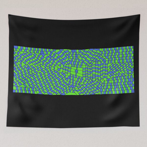 Item preview, Pattern Number Ninety Seven (Green Blue) designed and sold by David Lee  INGERSOLL.