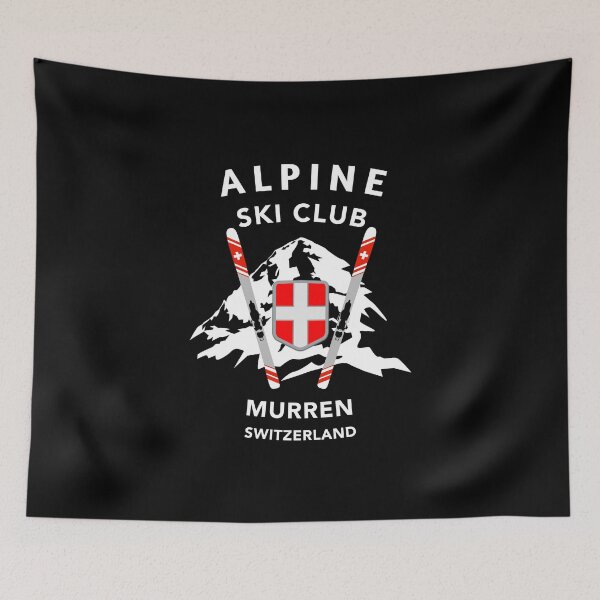 Item preview, Skiing | Murren | Skiers | Alps designed and sold by Pentimore.