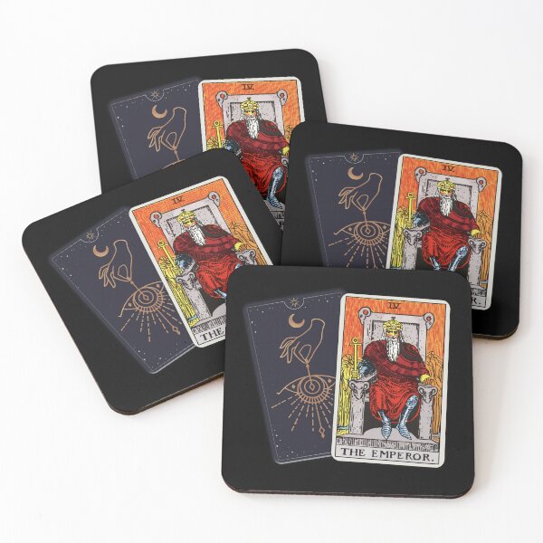 Item preview, The Emperor tarot card | Tarot  card decks |Emperor tarot card designed and sold by TeeARTHY.