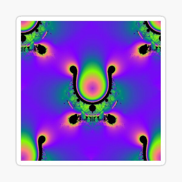 007_fractal_pspst Sticker