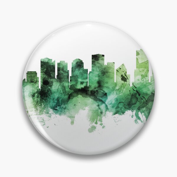 Item preview, Edmonton Canada Skyline designed and sold by ArtPrints.