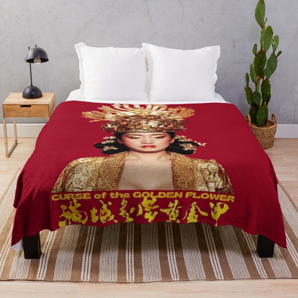 Item preview, Curse of the Golden Flower (Royal Red Background) designed and sold by SillyFun.