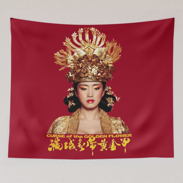 Item preview, Curse of the Golden Flower (Royal Red Background) designed and sold by SillyFun.