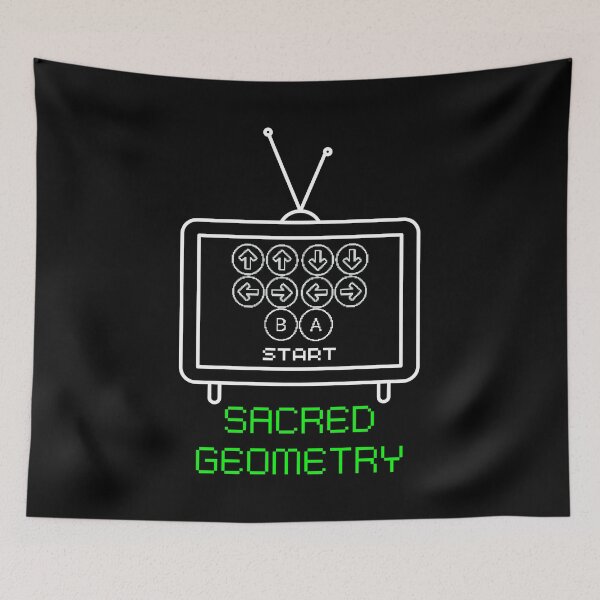 Item preview, Sacred Video Game Symbols up up,down down,left right,ba,start designed and sold by DastardLee.
