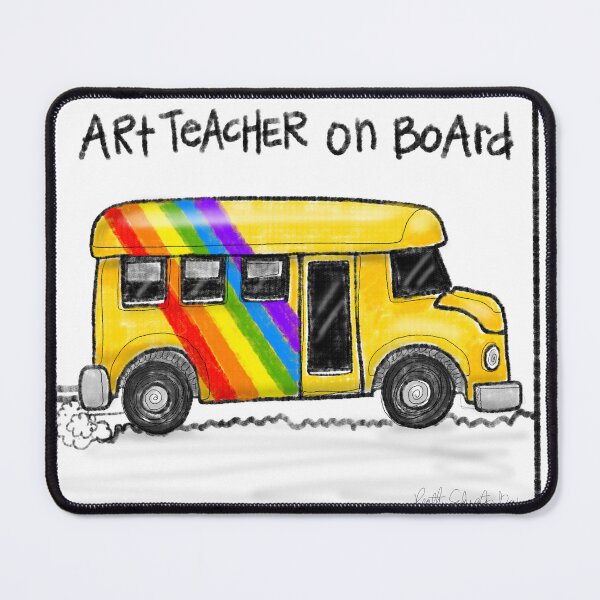Item preview, Art Teacher on Board designed and sold by heathersartwork.