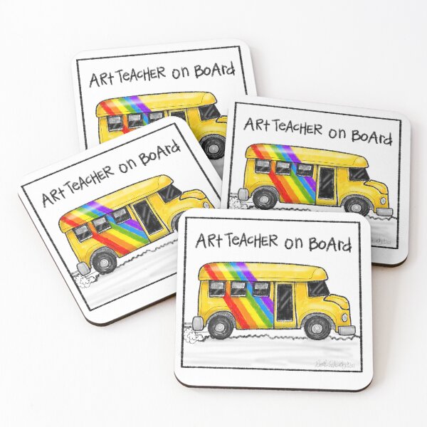 Item preview, Art Teacher on Board designed and sold by heathersartwork.