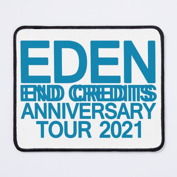 Item preview, Eden Merch End Credits Anniversary Tour 2021 designed and sold by Rainko.