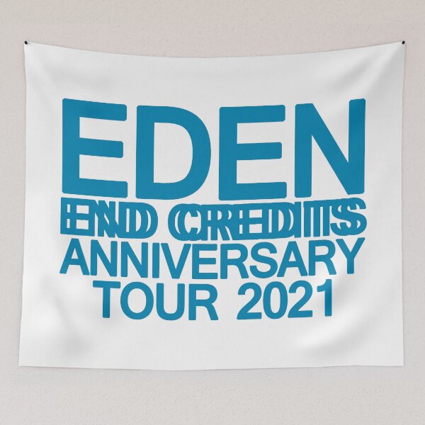Item preview, Eden Merch End Credits Anniversary Tour 2021 designed and sold by Rainko.