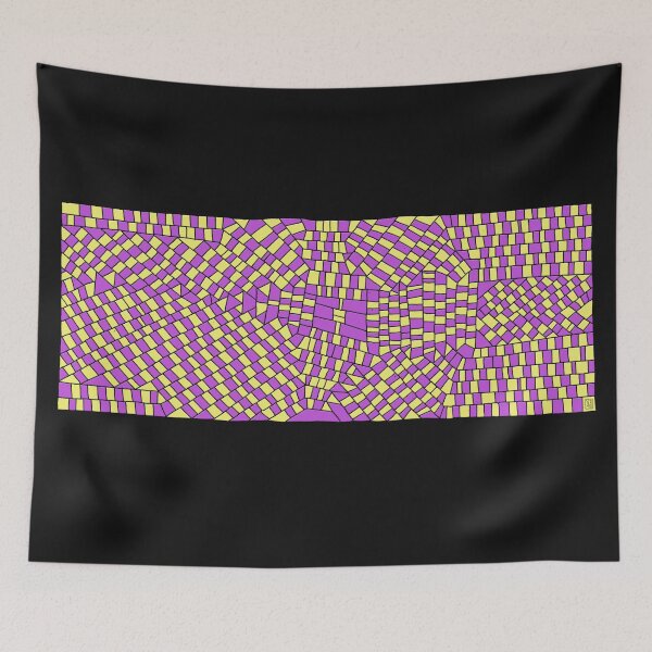 Item preview, Pattern Number Ninety Seven (Violet Yellow) designed and sold by David Lee  INGERSOLL.