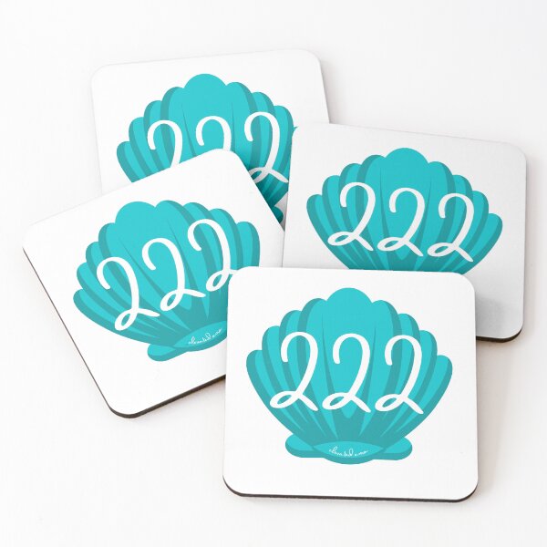 Item preview, 222 Angel Numbers Seashell Print designed and sold by elevated-aura.