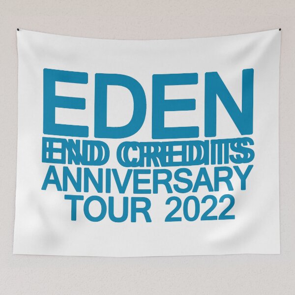 Item preview, Eden Merch End Credits Anniversary Tour 2022 designed and sold by Rainko.