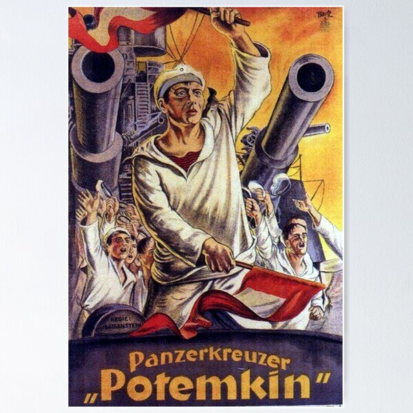 Item preview, The Battleship Potemkin Movie Poster designed and sold by PeacefulRiver.