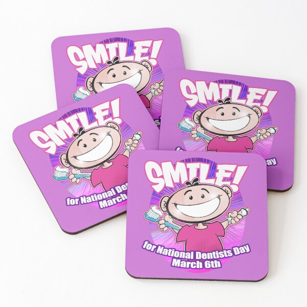 Item preview, Smile for National Dentists Day March 6th designed and sold by jimbairn.