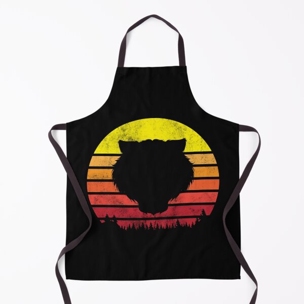 Item preview, Vintage Retro Tiger Face Silhouette Big cat Sun Wildlife designed and sold by House Sparrow.