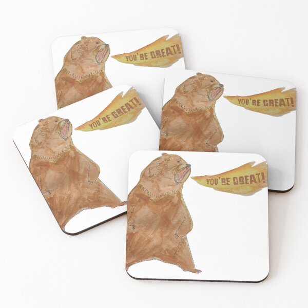 Item preview, Affirmation Bear Watercolor designed and sold by gavinhood.