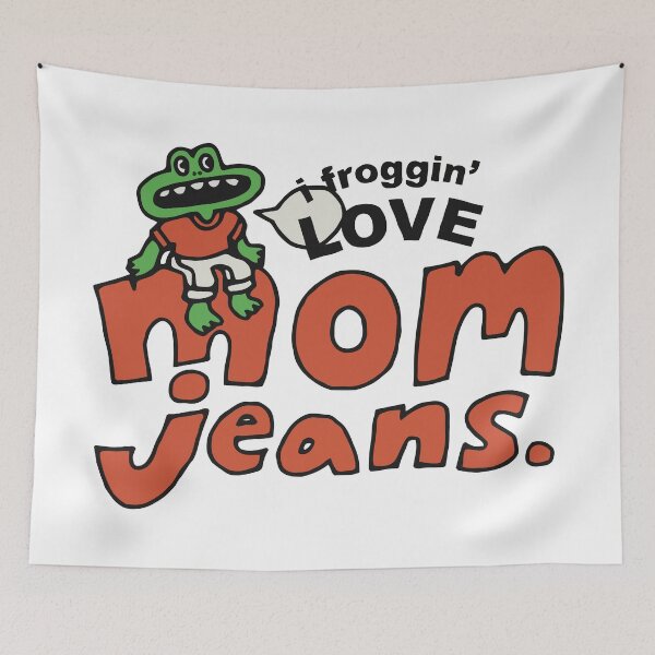 Item preview, Mom Jeans Merch Momjeans Froggin designed and sold by Rainko.