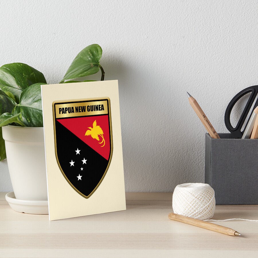 “PAPUA NEW GUINEA Gifts, Masks, Stickers & Products (14)” Art Board