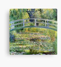 The Water-Lily Pond by Monet Metal Print