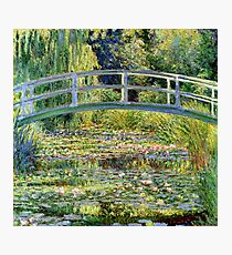 The Water-Lily Pond by Monet Photographic Print
