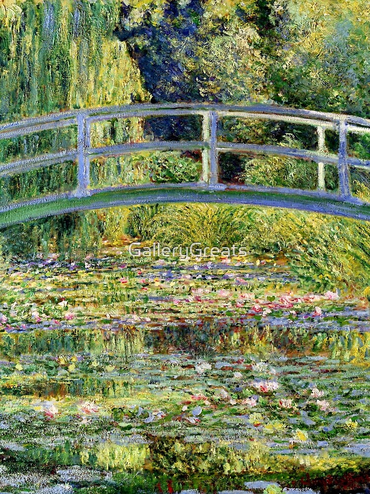 The Water-Lily Pond by Monet by GalleryGreats