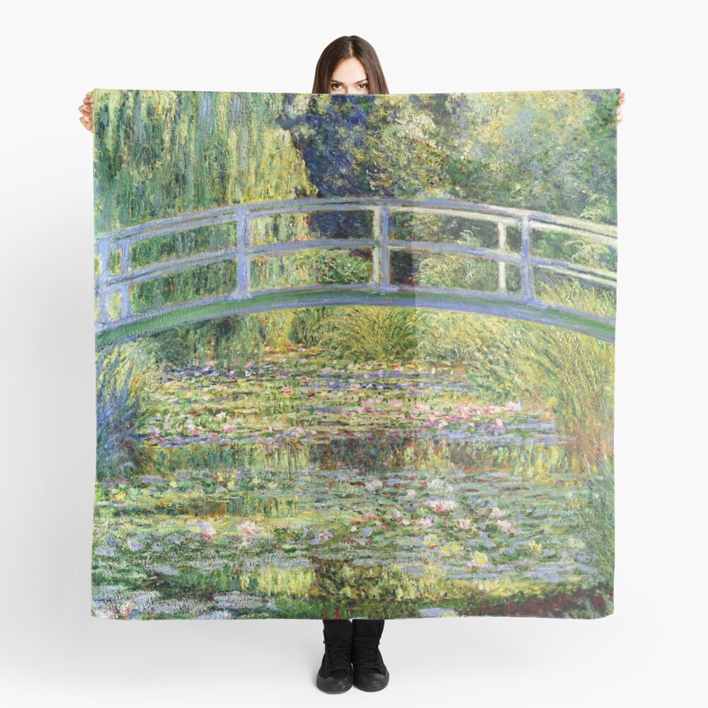 The Water-Lily Pond by Monet Scarf