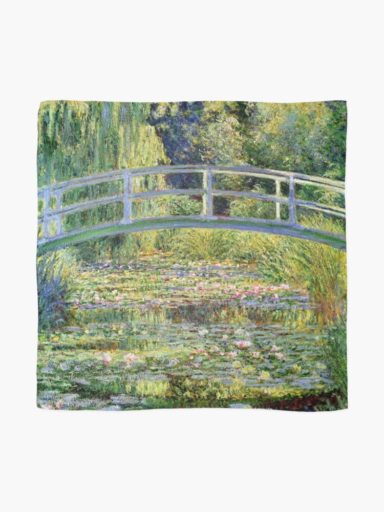 Alternate view of The Water-Lily Pond by Monet Scarf