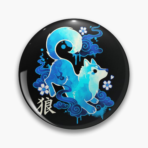 Item preview, Wolf spirit kawaii designed and sold by NemiMakeit.