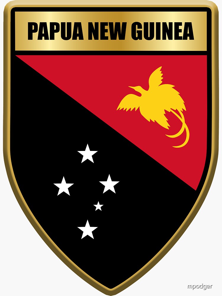 “PAPUA NEW GUINEA Gifts, Masks, Stickers & Products (15)” Sticker by