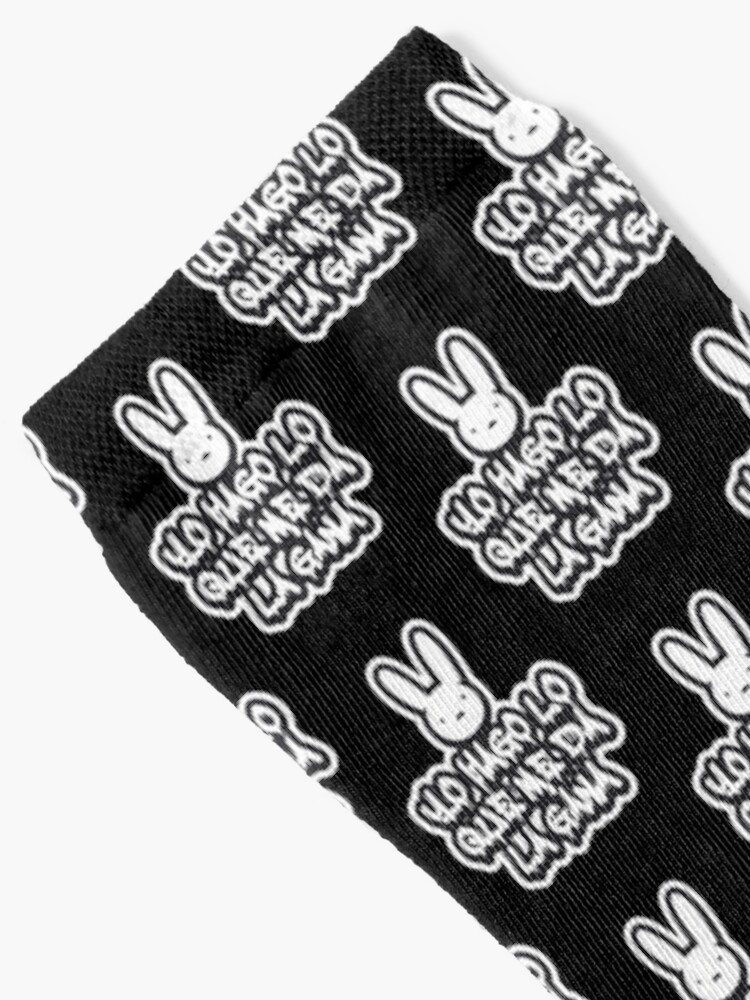 Bad bunny socks - outlet official merch