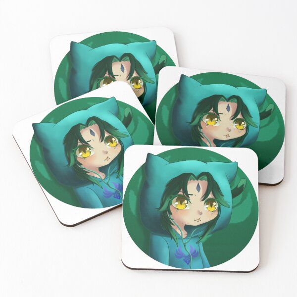 Item preview, Genshin Impact Xiao Gato Chibi designed and sold by nellahart.