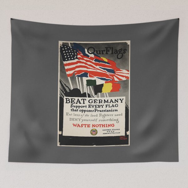 Item preview, Waste Nothing! - USA WW1 Poster designed and sold by PeacefulRiver.