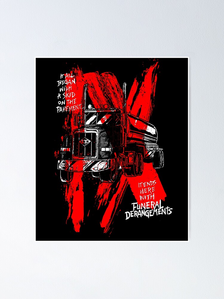 "Ice Nine Kills Merch Funeral Derangements" Poster by bridgettxac