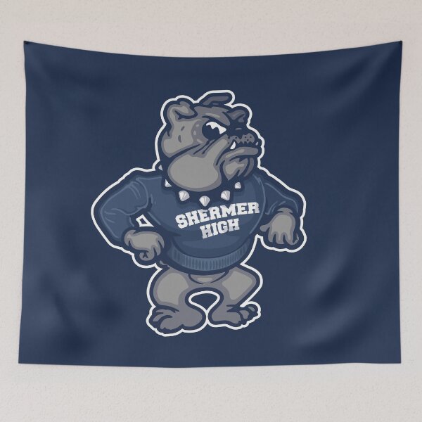 Item preview, Shermer High Bulldog Mascot designed and sold by pufahl.