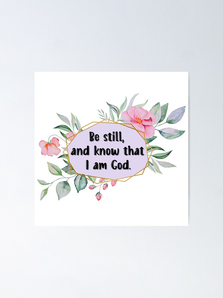 Mug-Be Still & Know-Psalm 46:10 Gray Marbled