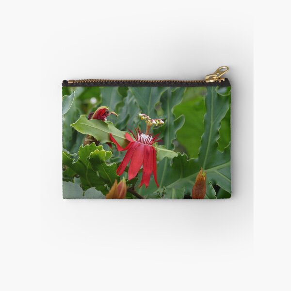 Item preview, Red Tropical Flowers designed and sold by Monika's Shop.