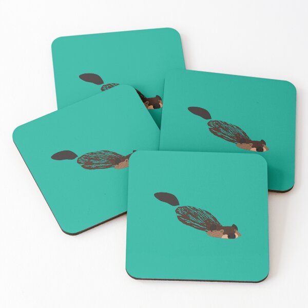 Item preview, Beaver Swimming designed and sold by Procyonidae Creative.