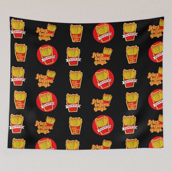Item preview, Fries Before Guys-funny fast food- fry lovers-french fry and junk food lover pack designed and sold by Rajpramanik.